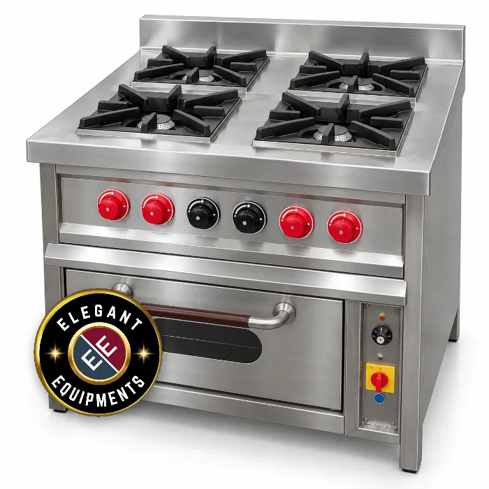 Continental Burner Range with Oven