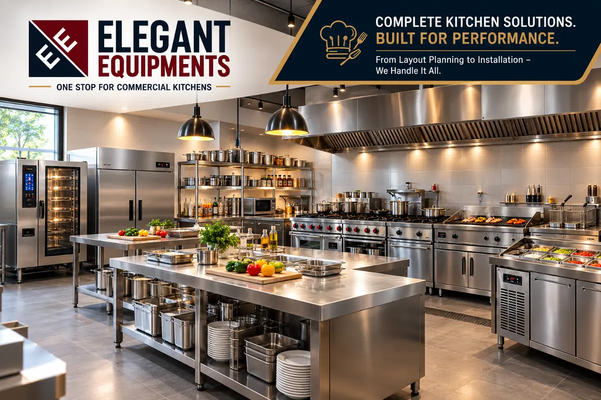 Commercial Kitchen solutions — Elegant Equipments