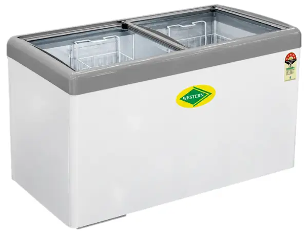 Glass Top Freezer 400 Litres on rent in Chennai