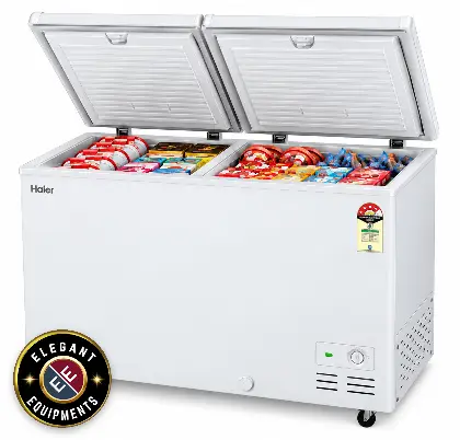 Deep Freezer Haier HFC-320DPW4 Hard Top