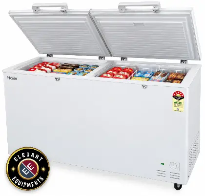Deep Freezer Haier HFC-588DPW5 Hard Top