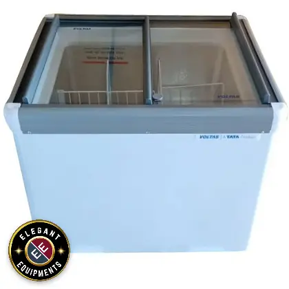 Flat Glass Top Freezer Voltas GT220GA5