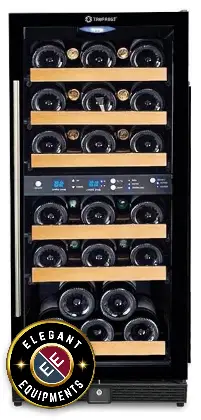 Wine Cooler Dual Zone 30 Bottles Trufrost W 30 DZ