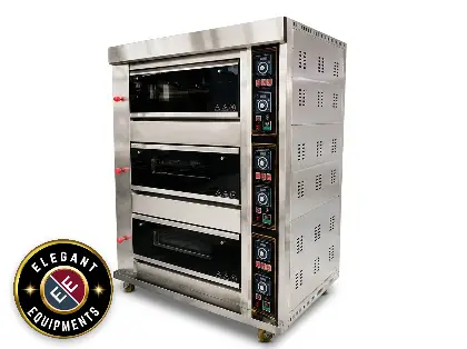 Deck Oven GAS Ovenza 3D6T Premia