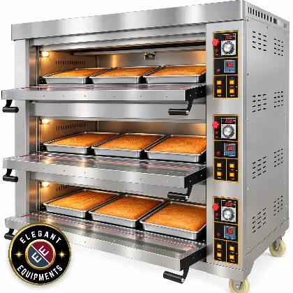 Deck Oven Electric Ovenza 3D9T Premia