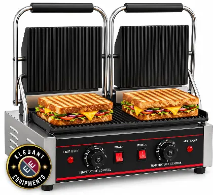 Sandwich Griller Imported 10in Double
