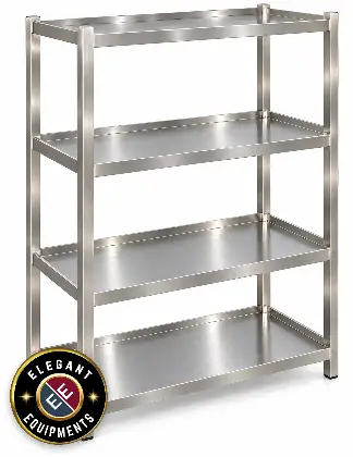 Storage Rack 4 Tier 601404 SS202 Grade